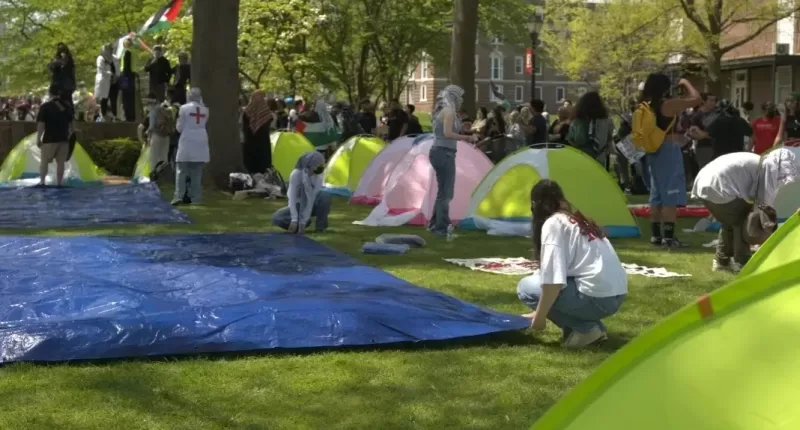 Rutgers Pro-Gaza Tent Protest Ends Peacefully