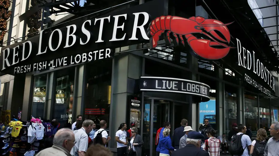 Red Lobster Restaurant in Urban Center